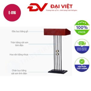 Bục phát biểu kiểu Mỹ E-016