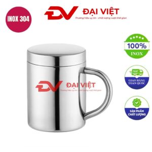 ca inox có nắp 7.5x10.4cm