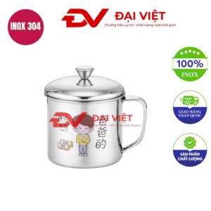 ca inox không nắp