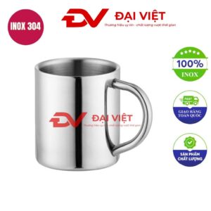 ca inox không nắp 8x9.7cm
