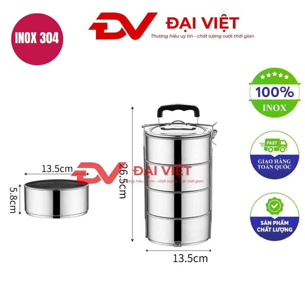 Camen inox 4 ngăn