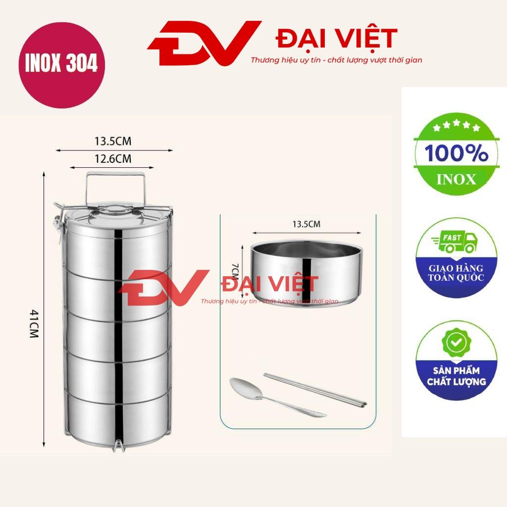 camen inox 5 ngăn 14x41cm