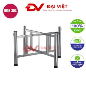 chân bàn inox chữ x xếp gọn 150x75cm