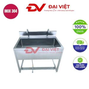 Chậu rửa inox công nghiệp 1 hố lớn