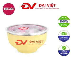 chén inox 304 2 lớp 17x9.5cm