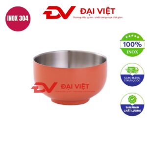 chén inox cách nhiệt 15x7cm