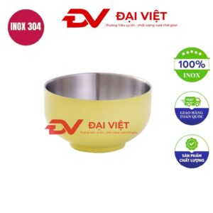 chén inox cách nhiệt 16x7.5cm