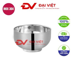chén inox cách nhiệt 17.5x7cm