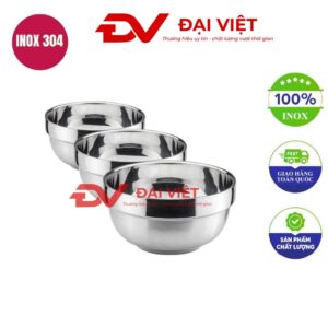 chén inox cách nhiệt 2 lớp 11.5x6.5cm