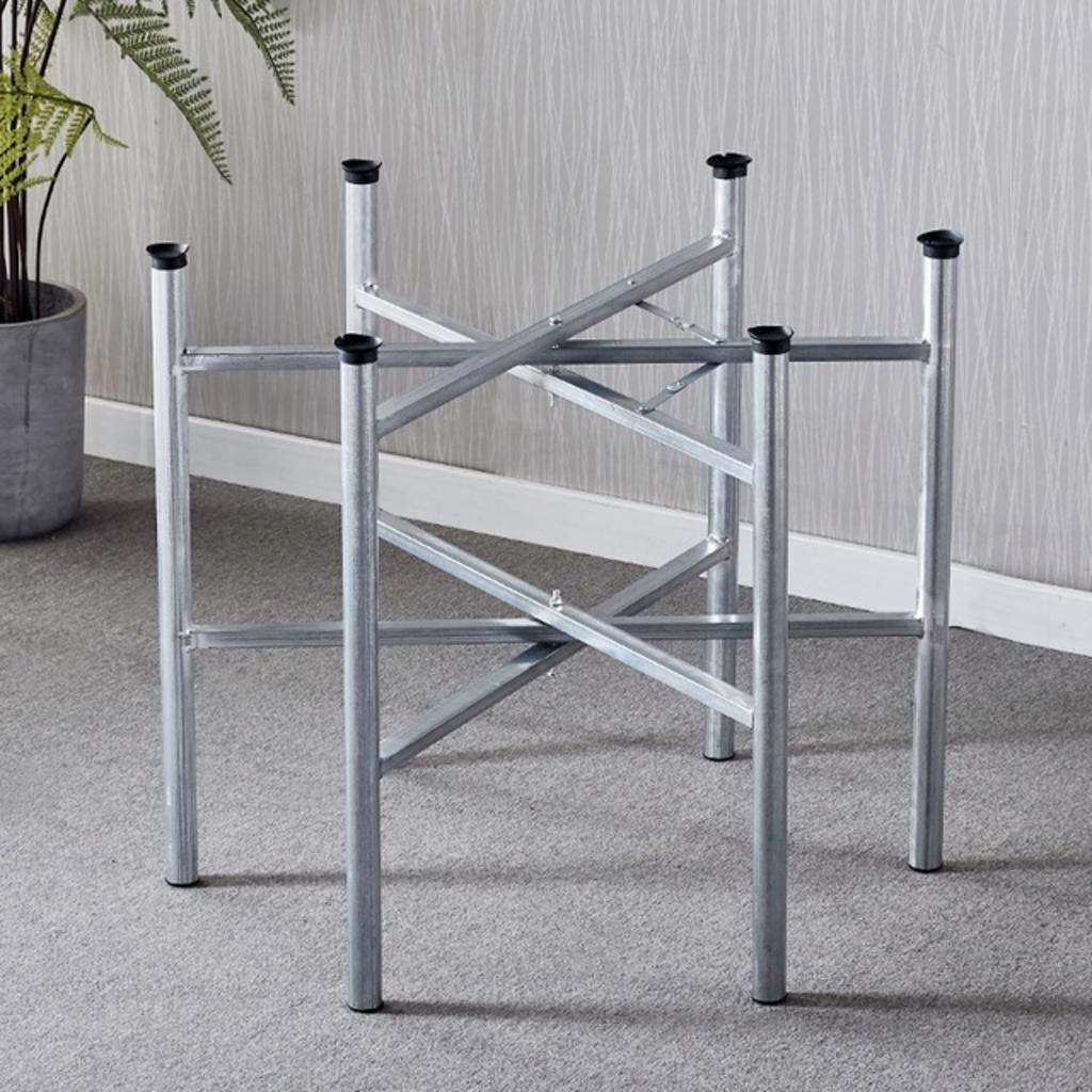 Mâm đế vuông 450x450mm chịu lực ổn định cho mặt bàn đá hoặc gỗ
