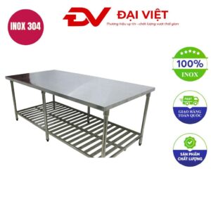 Bàn bếp ga công nghiệp inox