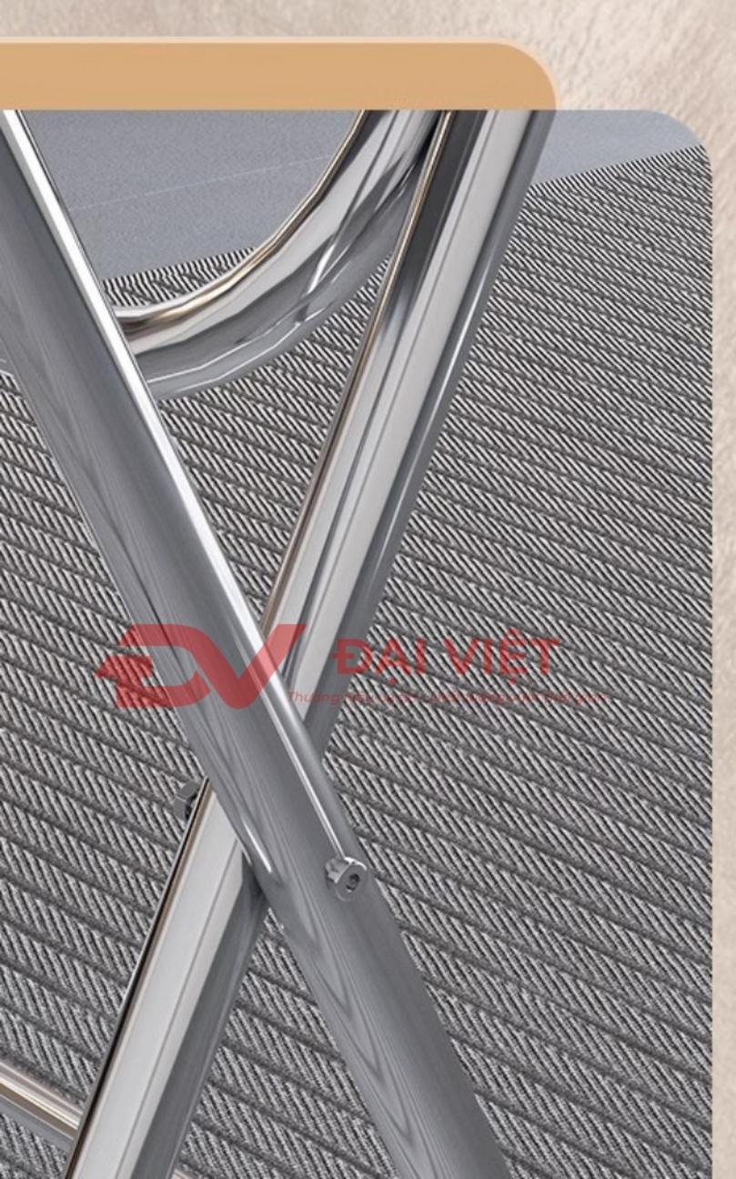 Chiều cao 53cm phù hợp nhu cầu ngồi bệt hoặc phục vụ quán vỉa hè diện tích nhỏ