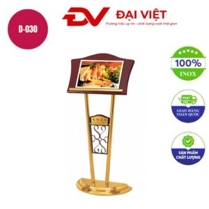 Bảng Menu màu vàng D-030
