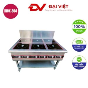 bếp âu điện từ 6 họng 3.5kw