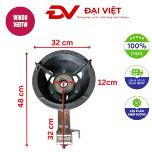 Bếp gas khè công nghiệp WINDO 168TW