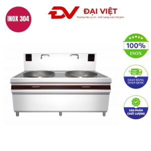 Bếp từ đôi 12kw mặt lõm (gia công theo yêu cầu)