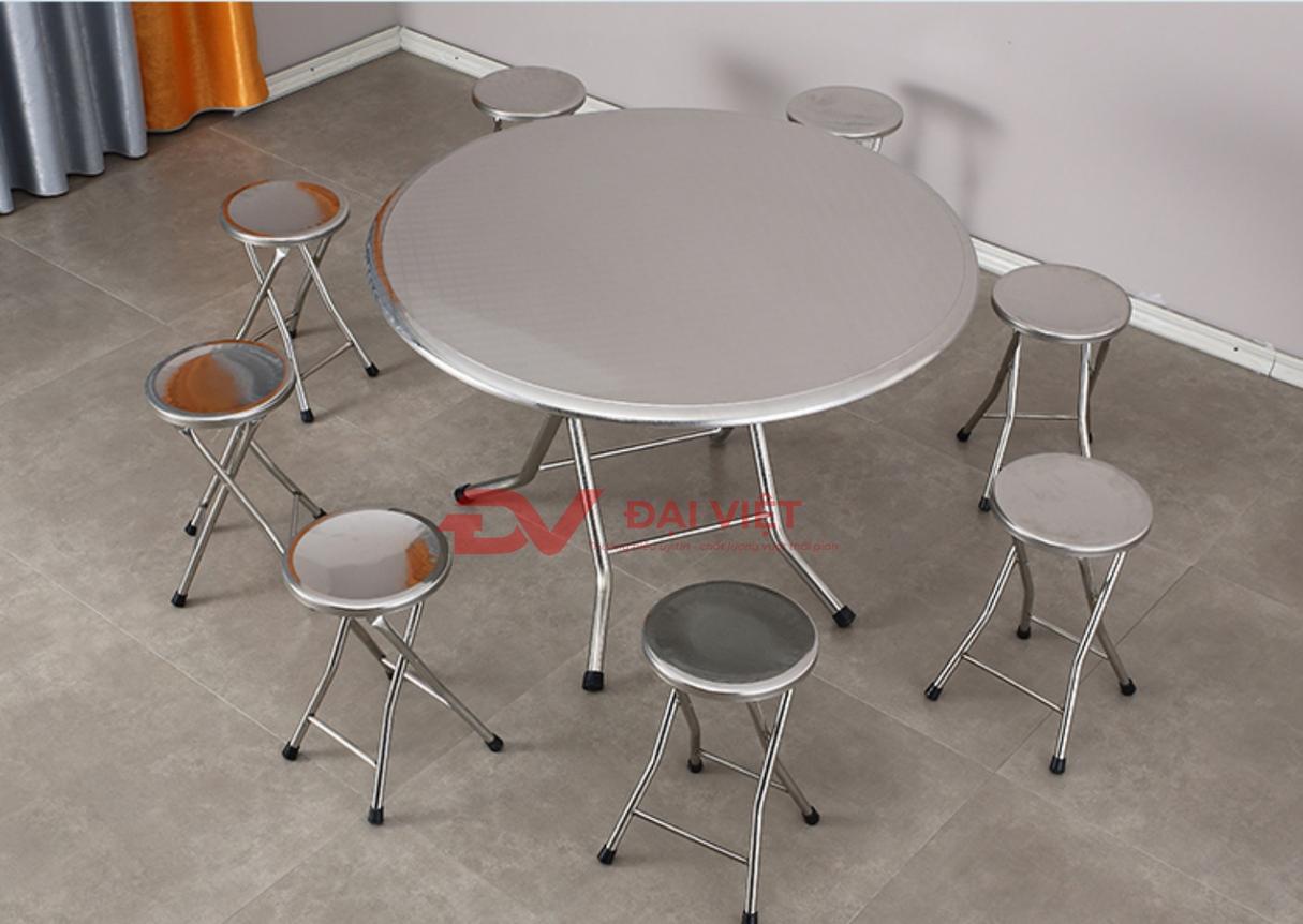 Khung chân hộp 40x40 mm và hệ thanh giằng tăng cứng 25x25 mm được gia công hàn TIG chắc chắn tại xưởng Cơ Khí Đại Việt